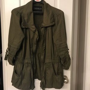 Army Green Lightweight Jacket